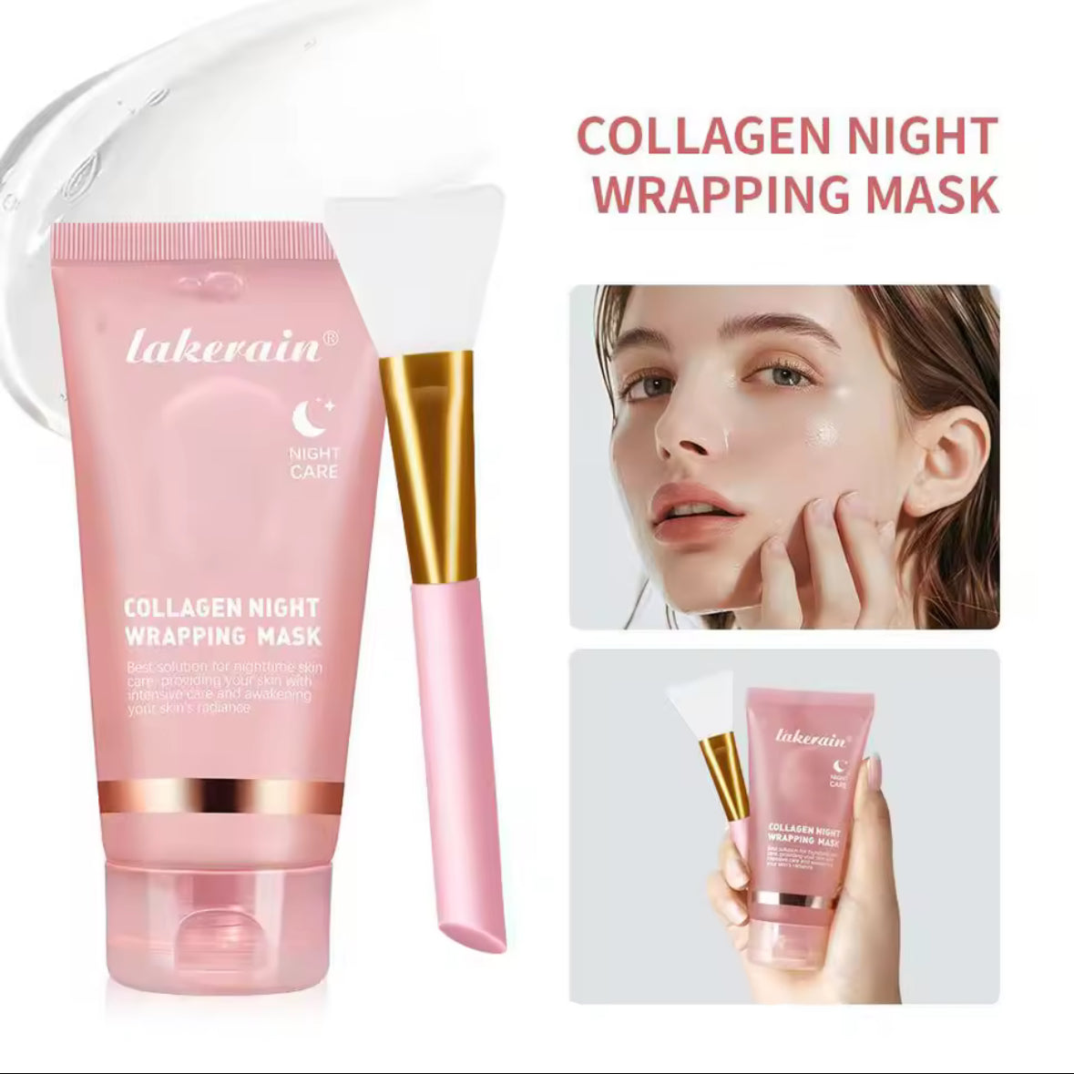 Masque au collagène nettoyant en profondeur