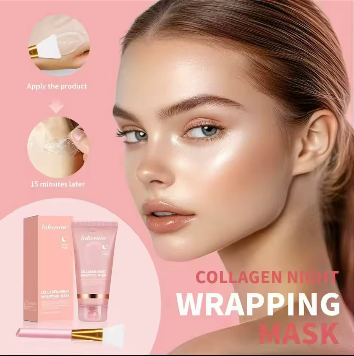 Masque au collagène nettoyant en profondeur